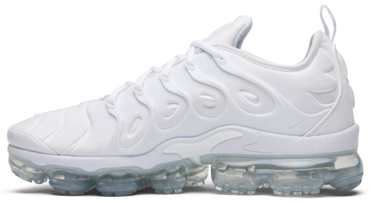 Best Replica Air VaporMax Plus  White Platinum  924453-100 - Colareps