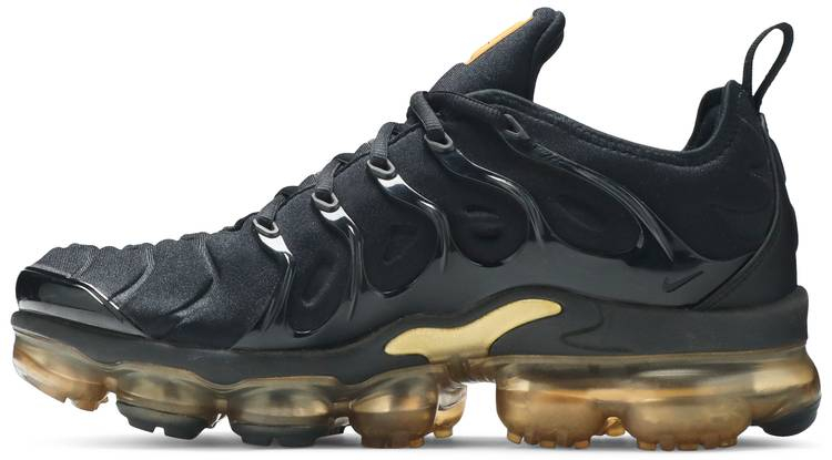 Best Replica Air VaporMax Plus  Black Gold  CW7299-001 - Colareps