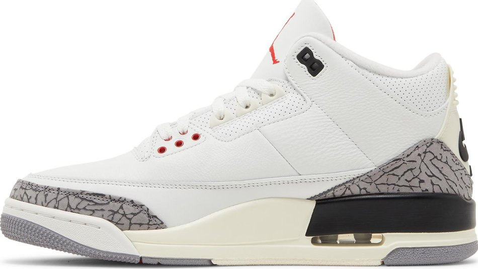 Best Replica Air Jordan 3 Retro  White Cement Reimagined  DN3707-100 - Colareps
