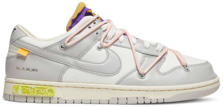 Best Replica Off-White x Dunk Low  Lot 24 of 50  DM1602-119 - Colareps