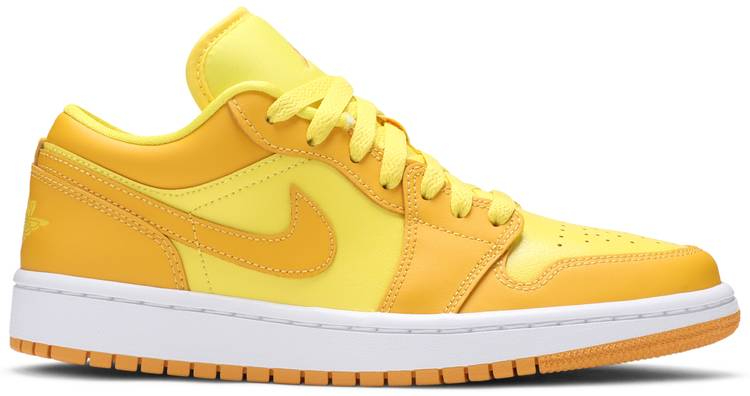 Best Replica Wmns Air Jordan 1 Low  Yellow Strike  DC0774-700 - Colareps