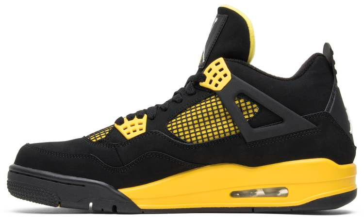 Best Replica Air Jordan 4 Retro  Thunder  2012 308497-008 Replicas - Colareps