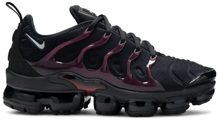 Best Replica Air VaporMax Plus  Black Noble Red  924453-021 - Colareps