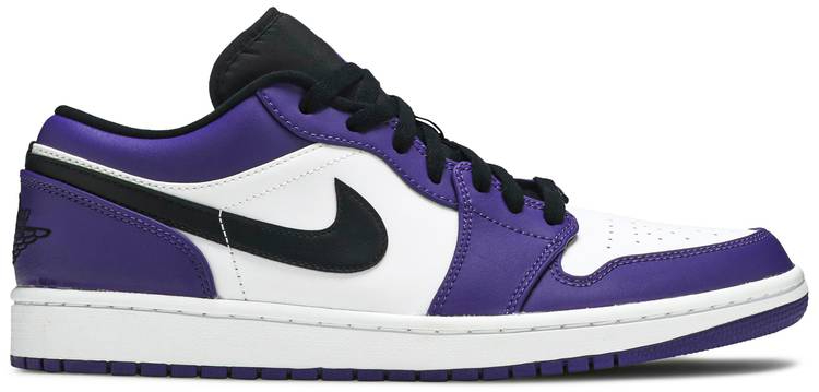 Best Replica Air Jordan 1 Low  Court Purple  553558-500 - Colareps