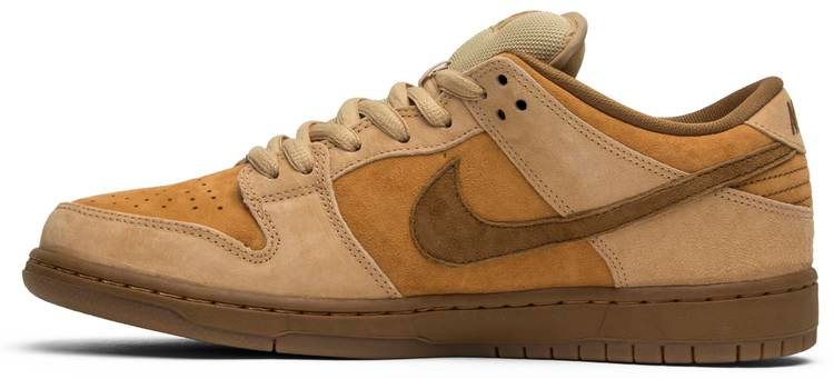 Best Replica SB Dunk Low  Reverse Reese Forbes Wheat  883232-700 - Colareps