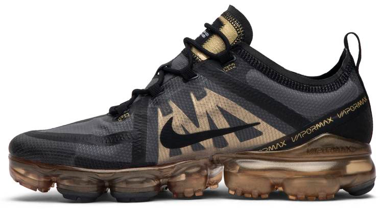 Best Replica Air VaporMax 2019  Black Gold  AR6631-002 - Colareps