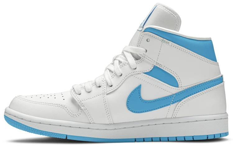 Best Replica Wmns Air Jordan 1 Mid  UNC  BQ6472-114 - Colareps