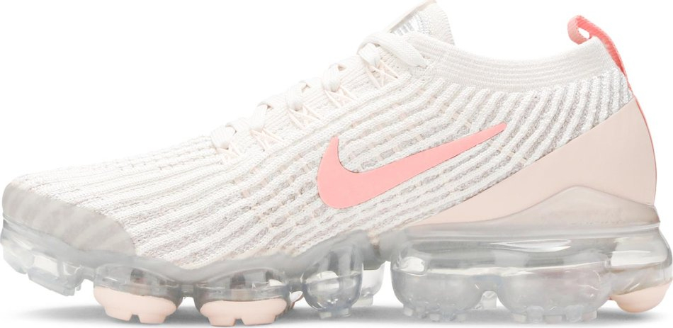 Best Replica Air VaporMax Flyknit 3  Light Cream Crimson Tint  CT1274-200 - Colareps