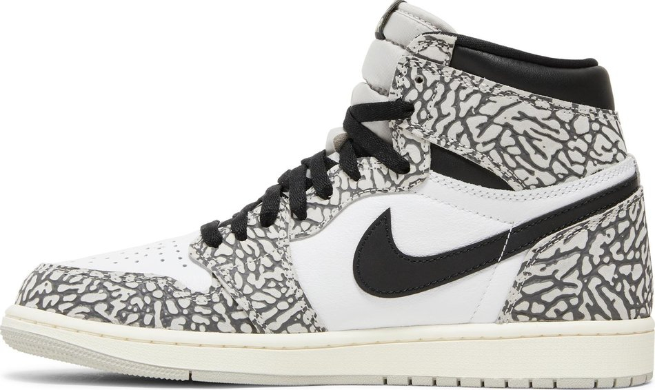 Best Replica Air Jordan 1 Retro High OG  White Cement  DZ5485-052 - Colareps