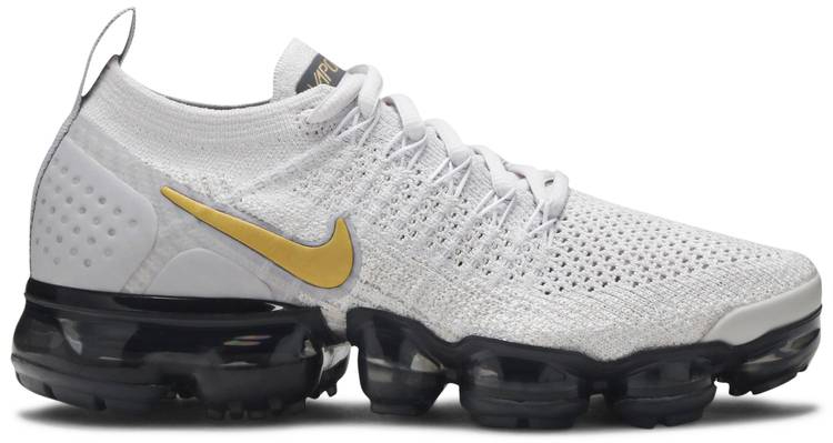 Best Replica Air VaporMax 2  Metallic Gold  942843-010 - Colareps