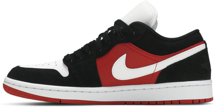 Best Replica Wmns Air Jordan 1 Low  Gym Red Black  DC0774-016 - Colareps