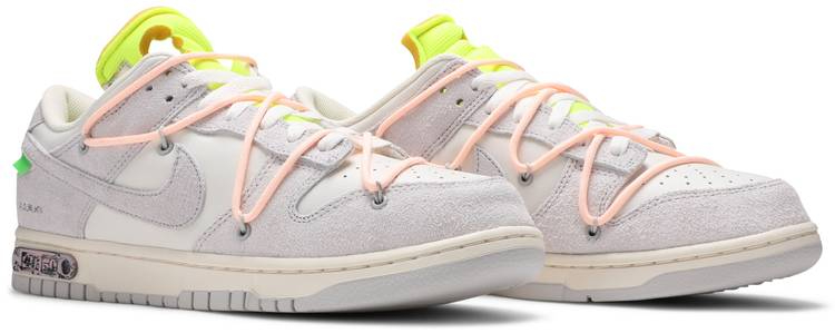 Best Replica Off-White x Dunk Low  Lot 12 of 50  DJ0950-100 - Colareps