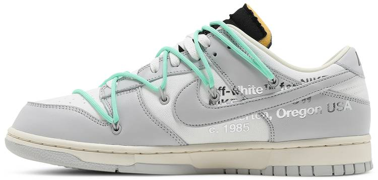Best Replica Off-White x Dunk Low  Lot 04 of 50  DM1602-114 - Colareps