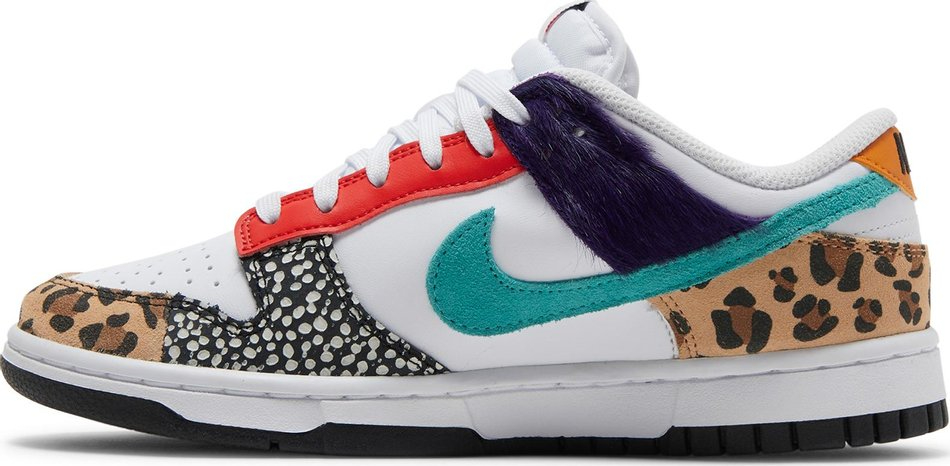 Best Replica Wmns Dunk Low SE  Safari Mix  DN3866-100 - Colareps