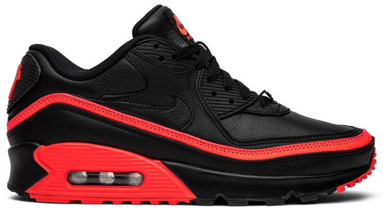 Best Replica Undefeated x Air Max 90  Black Solar Red  CJ7197-003 - Colareps
