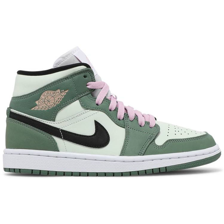 Best Replica Air Jordan 1 Mid SE  Dutch Green  CZ0774-300 - Colareps