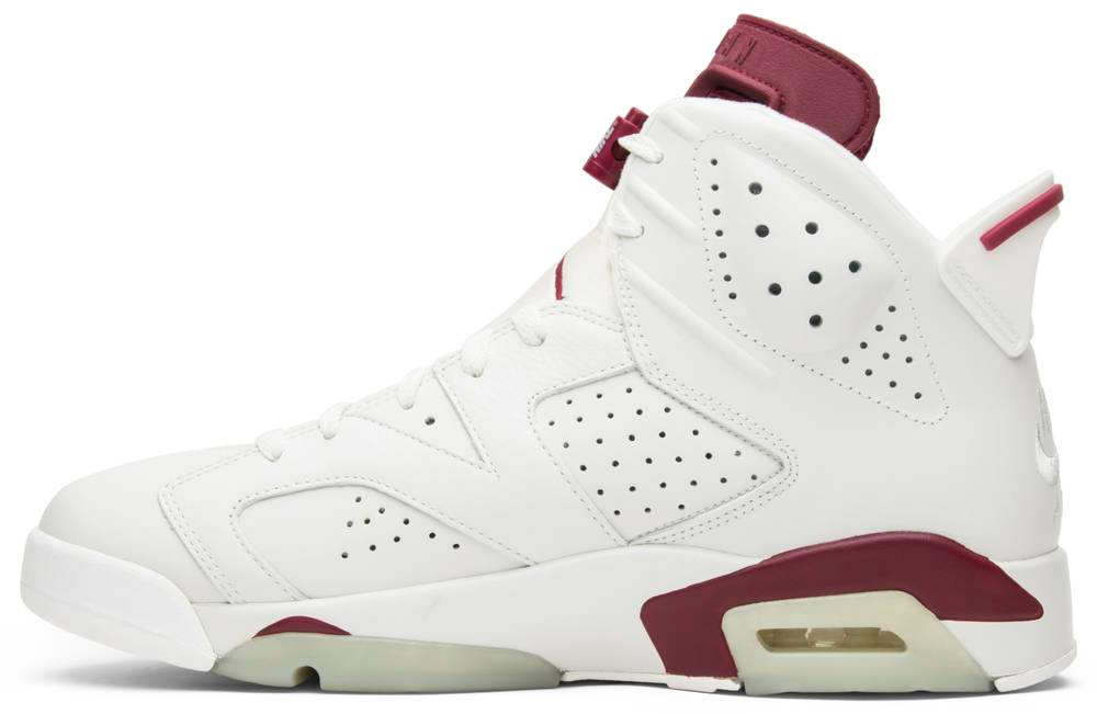 Best Replica Air Jordan 6 Retro  Maroon  2015 384664-116 - Colareps
