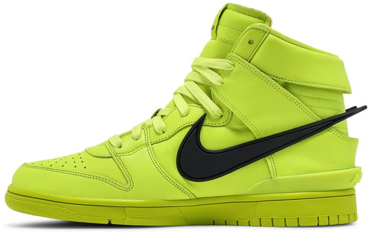 Best Replica AMBUSH x Dunk High  Flash Lime  CU7544-300 - Colareps