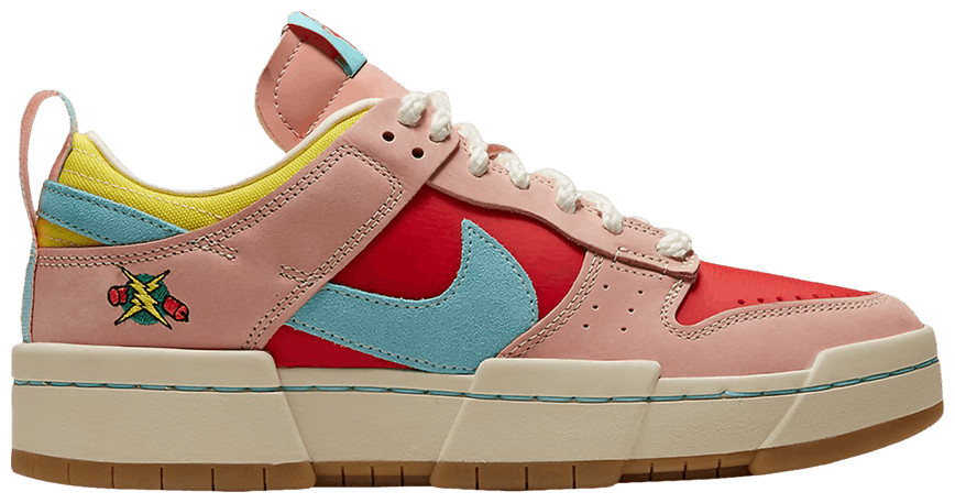 Best Replica Wmns Dunk Low Disrupt  Chinese New Year   Firecracker  DD8478-641 - Colareps
