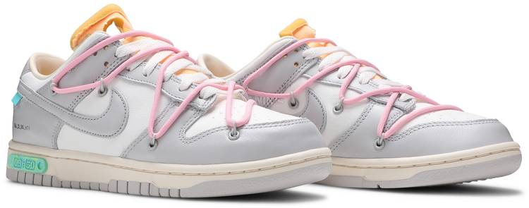 Best Replica Off-White x Dunk Low  Lot 09 of 50  DM1602-109 - Colareps