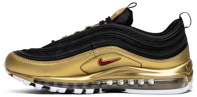 Best Replica Air Max 97 QS  B-Sides Metallic Gold  AT5458-002 - Colareps