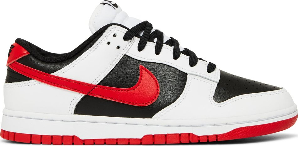 Best Replica Dunk Low  White Black Red  FD9762-061 - Colareps