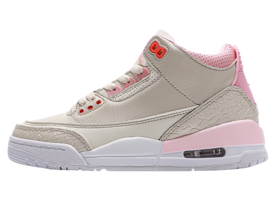 Best Replica Wmns Air Jordan 3 Retro  Sail Rust Pink  CK9246-116 - Colareps