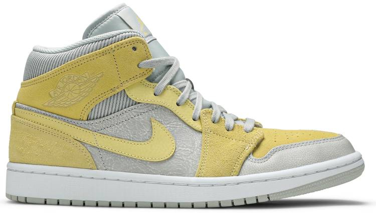 Best Replica Air Jordan 1 Mid SE  Tan Grey  DA4666-001 - Colareps