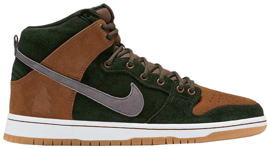 Best Replica Homegrown x SB Dunk High PRM  Sequoia  839693-302 - Colareps
