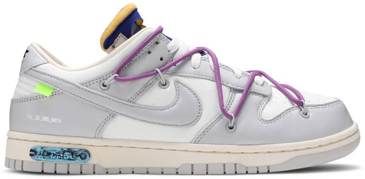 Best Replica Off-White x Dunk Low  Lot 48 of 50  DM1602-107 - Colareps