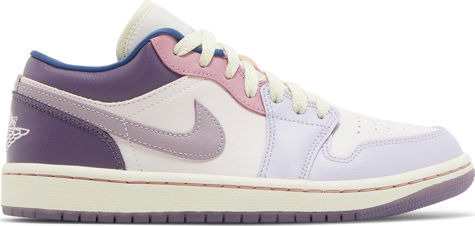 Best Replica Wmns Air Jordan 1 Low  Pastel Plum  DZ2768-651 - Colareps