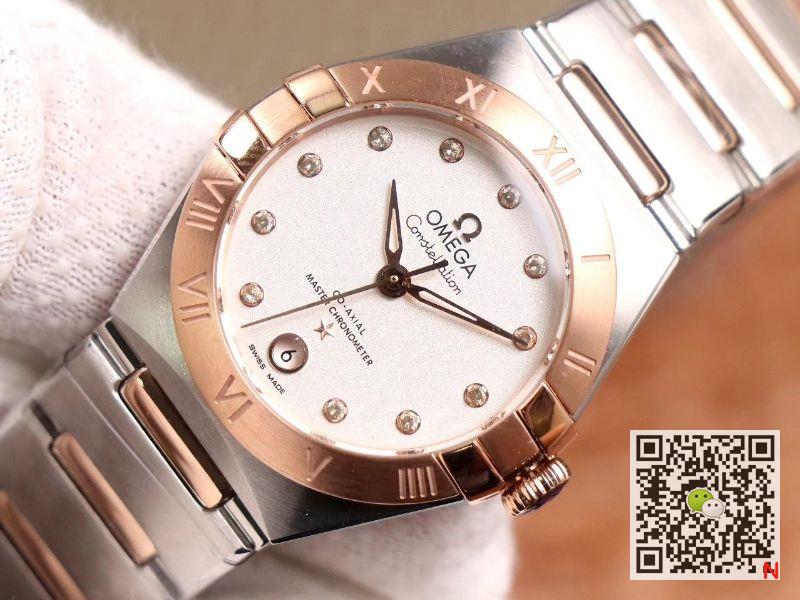 Best Replica Replica Omega Constellation 131.20.29.20.52.001 1:1 Best Edition 3S Factory V5 White dial Swiss NH05 - Colareps