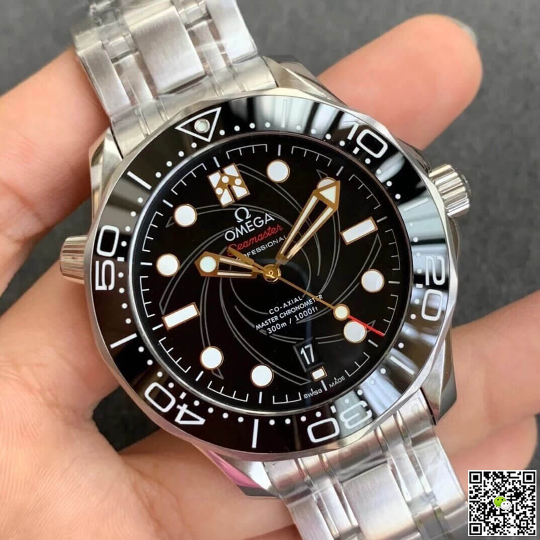 Best Replica Replica Omega Seamaster Diver 300M 210.22.42.20.01.004 1:1 Best Edition OR Factory Black Dial - Colareps