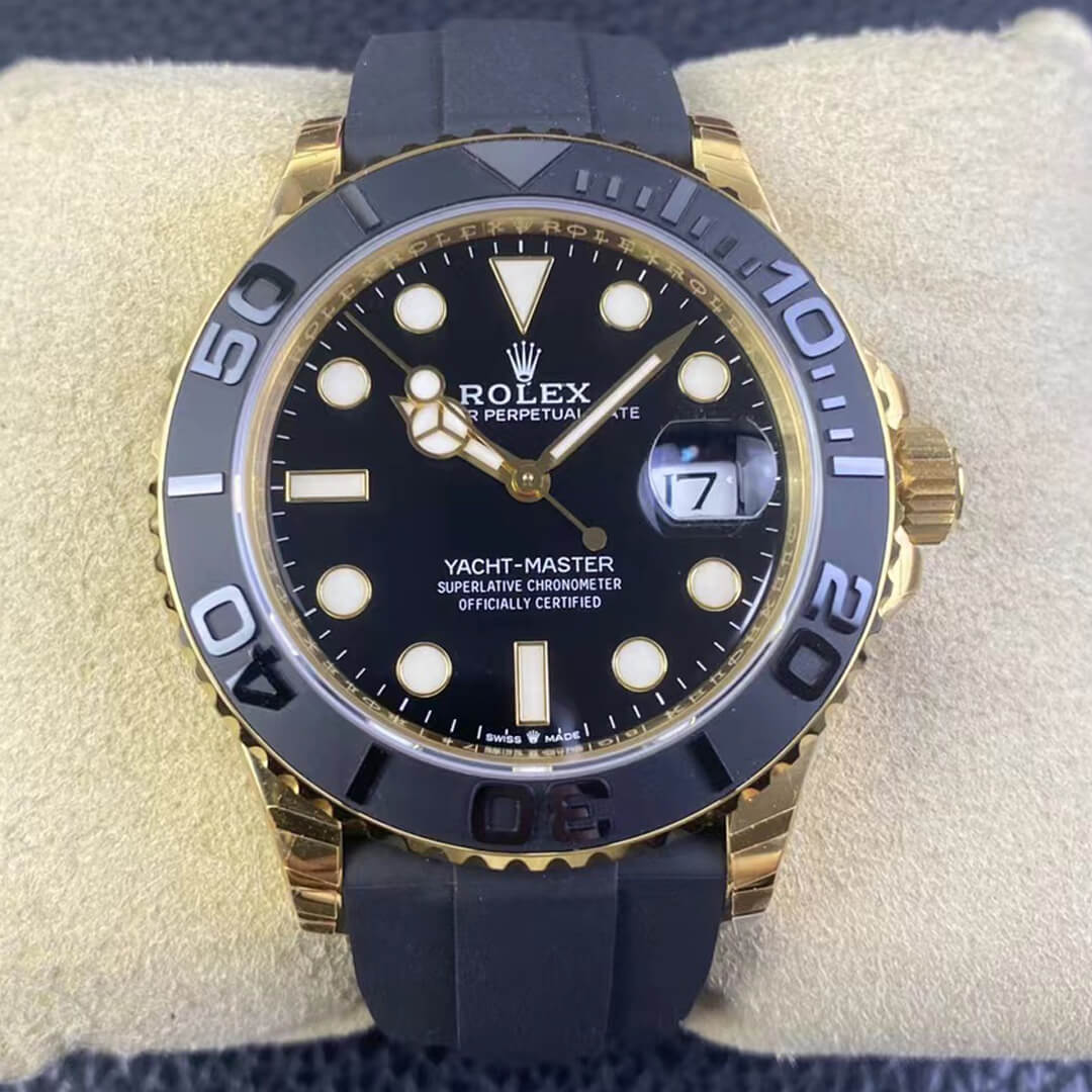 Best Replica Replica Rolex Yacht Master M226658-0001 42MM 1:1 Best Edition VS Factory Black Dial - Colareps