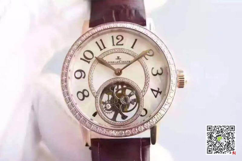 Best Replica Jaeger Lecoultre Replica Rendez-Vous Tourbillon Dating 1:1 Best Edition Swiss ETA9015 - Colareps