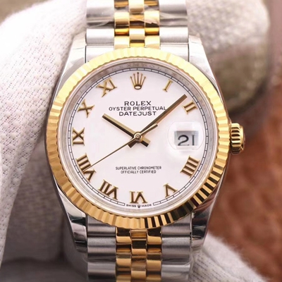 Best Replica Replica Rolex Datejust M126233-0029 1:1 Best Edition White Dial - Colareps