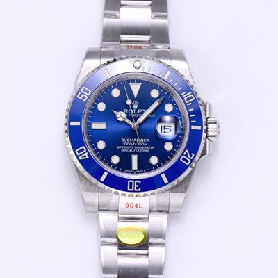 Best Replica Rolex Submariner Replica 116619LB-97209 1:1 Best Edition Noob Factory V10 Blue Dial Swiss Movement - Colareps