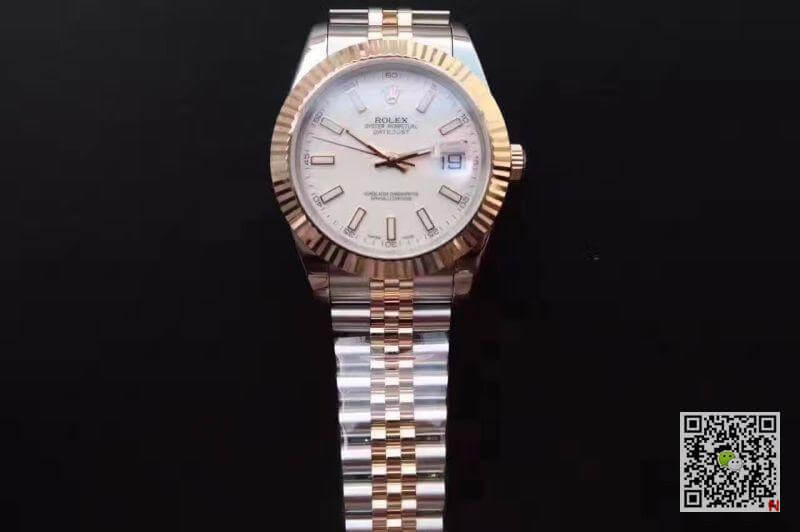 Best Replica Replica Rolex Datejust 41 126333-006 White dial 1:1 Best Edition Gold Wrapped - Colareps