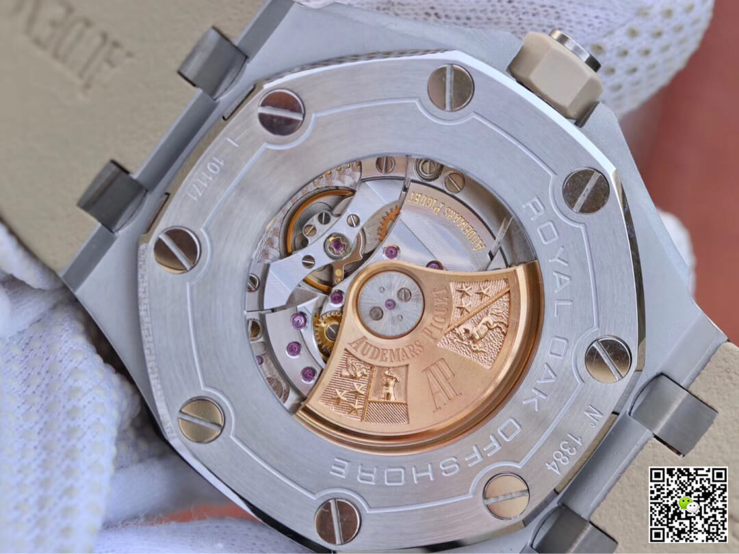 Best Replica Replica Audemars Piguet Royal Oak Offshore 15710ST.OO.A085CA.01 1:1 Best Edition JF Factory Beige Dial - Colareps