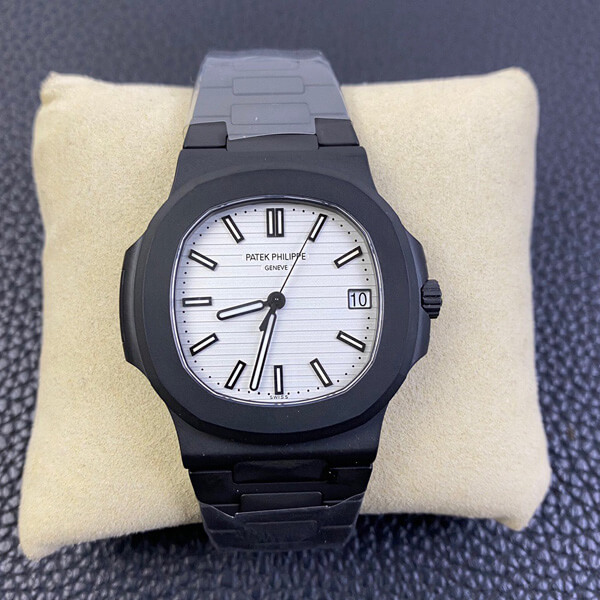 Best Replica Replica Patek Philippe Nautilus 1:1 Best Edition PPF Factory V4 DCL Version White Dial - Colareps