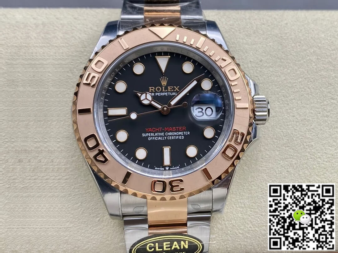 Best Replica Replica Rolex Yacht Master M126621-0002 1:1 Best Edition Clean Factory Black Dial - Colareps