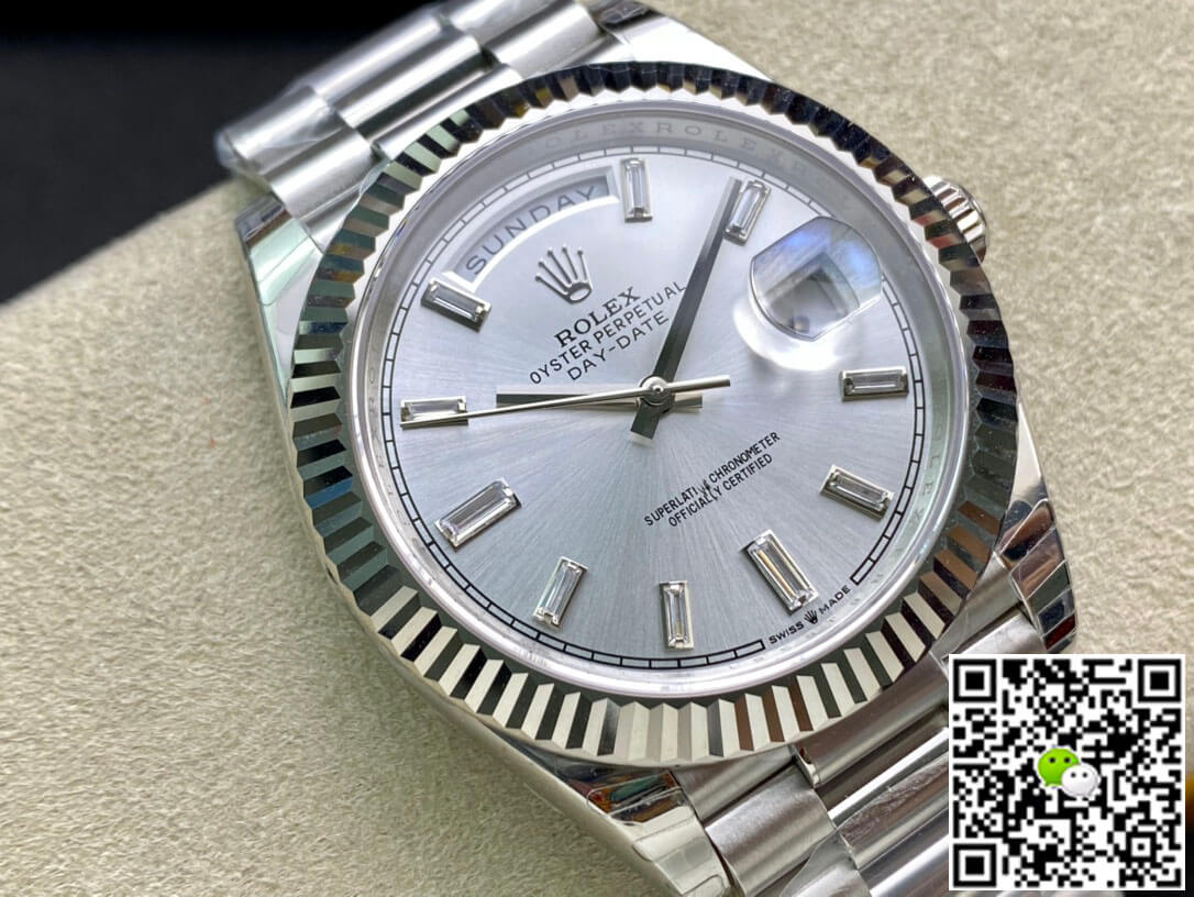 Best Replica Replica Rolex Day Date M228239-0003 1:1 Best Edition EW Factory White Gold - Colareps