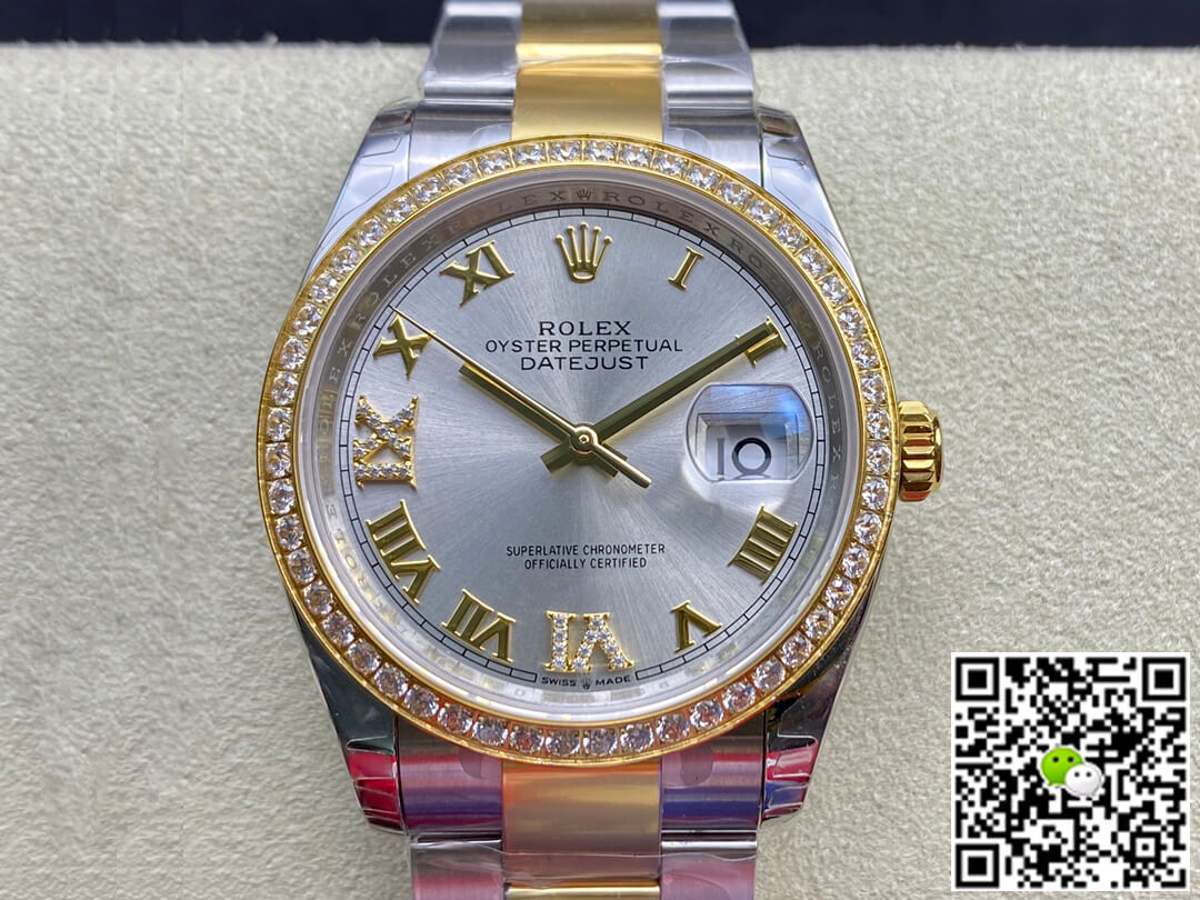Best Replica Replica Rolex Datejust M126283RBR-0018 1:1 Best Edition EW Factory Silver Dial - Colareps