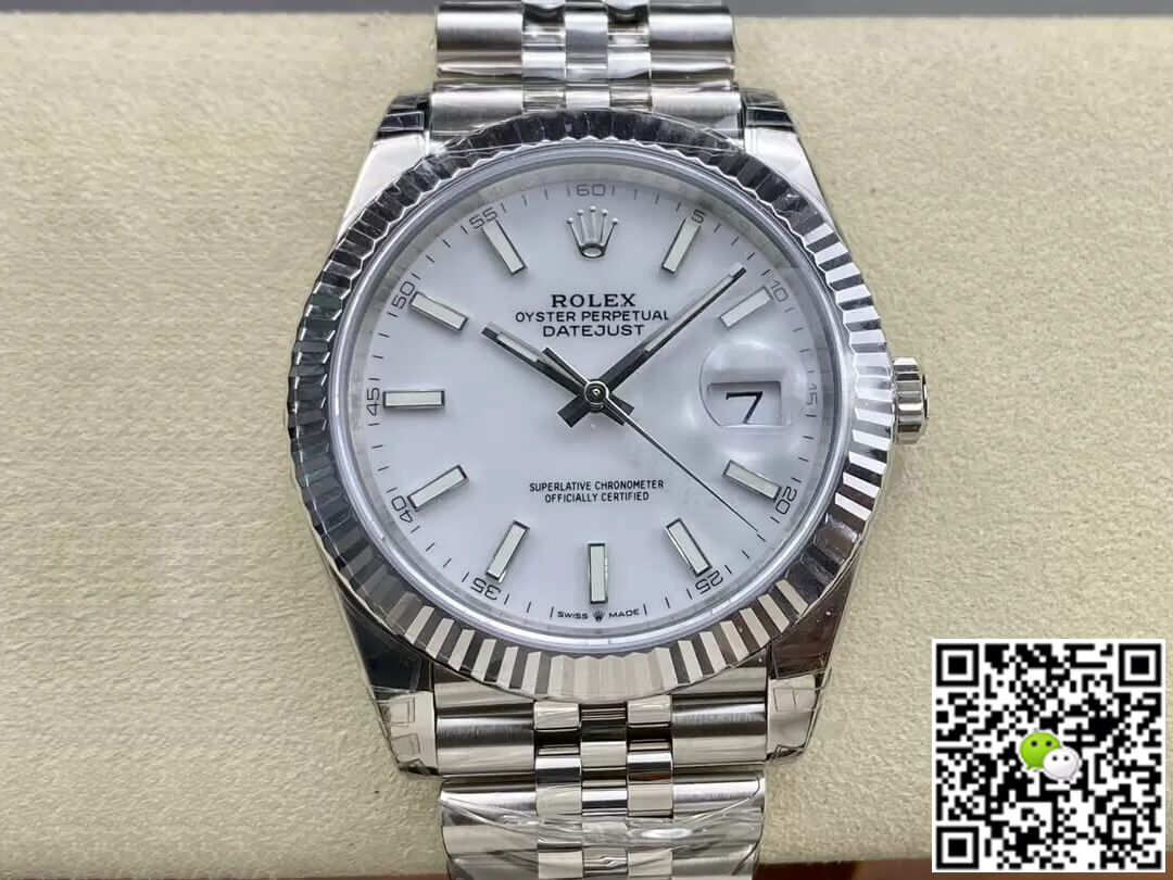 Best Replica Replica Rolex Datejust M126334-0010 1:1 Best Edition VS Factory White Dial - Colareps