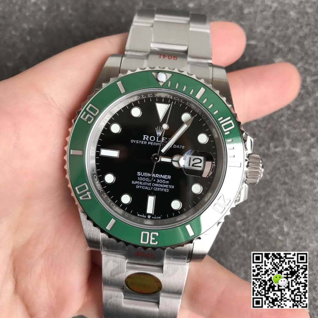 Best Replica Rolex Submariner Replica Date 41mm 126610LV 1:1 Best Edition NOOB Factory Green Bezel - Colareps