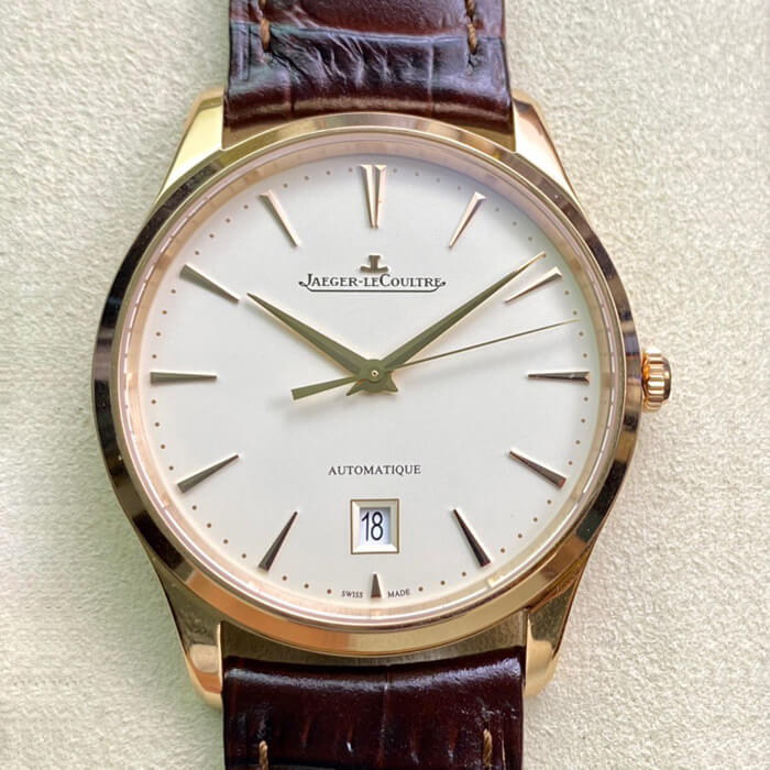 Best Replica Replica Jaeger-LeCoultre Master-ultra-thin 1232510 ZF Factory 1:1 Best Edition Rose Gold - Colareps