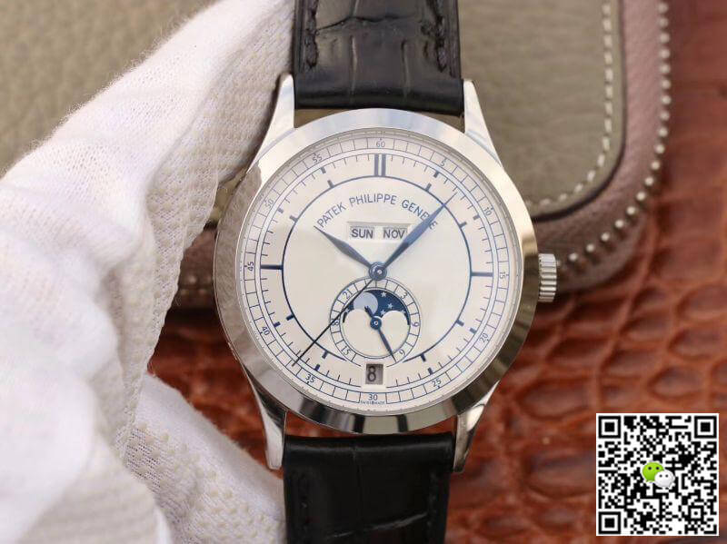 Best Replica Replica Patek Philippe Complications Annual Calendar 5396G-001 KM Factory 1:1 Best Edition Swiss ETA324S White Dial - Colareps