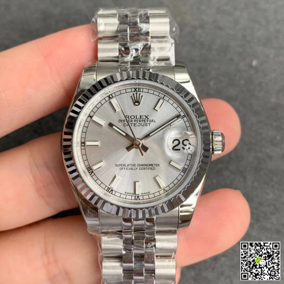 Best Replica Replica Rolex Datejust M278274-0012 1:1 Best Edition GS Factory Silver Dial - Colareps