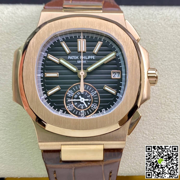 Best Replica Replica Patek Philippe Nautilus 5980 1:1 Best Edition 3K Factory V2 Black Dial - Colareps