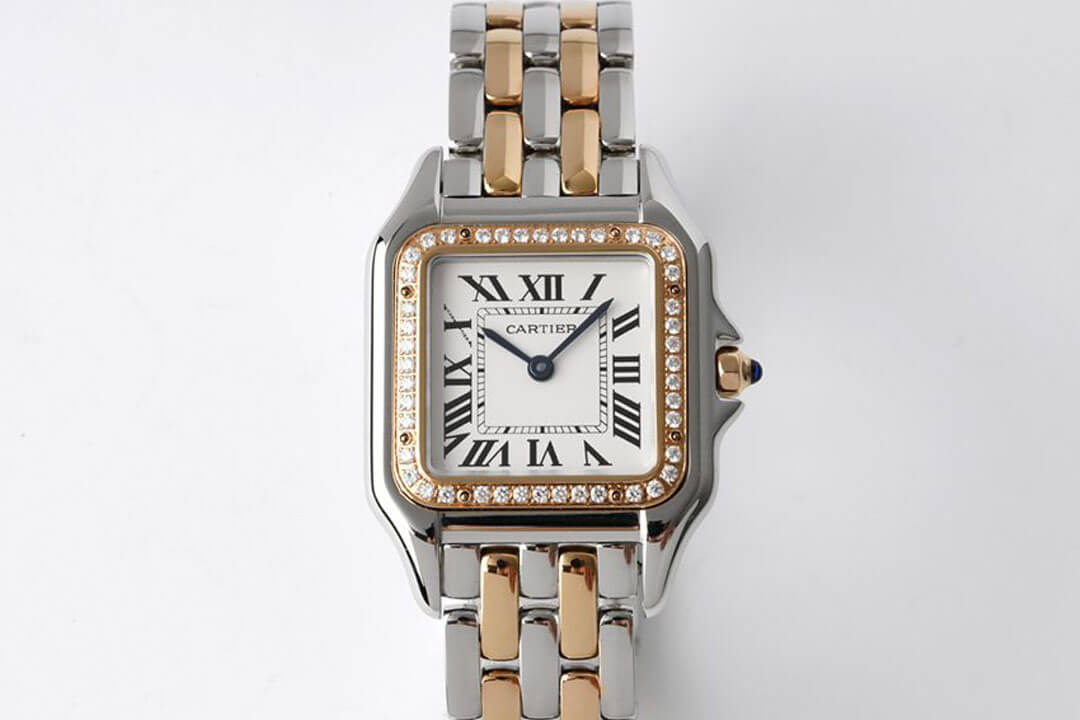 Best Replica Replica Panthere De Cartier W3PN0007 27MM 1:1 Best Edition BV Factory White Dial - Colareps
